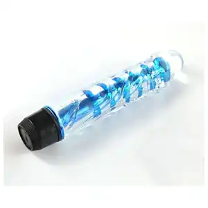 Vibrador de Silicona texturizada morado miniatura 5